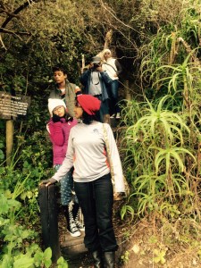 Found a cave at Knysna Heads. Check my Dad take a picture of my Mom taking a picture of us